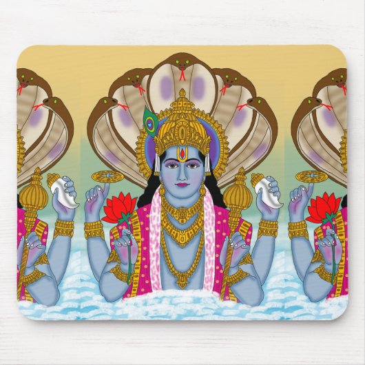 Lord Vishnu Mouse Pad マウスパッド (正面)
