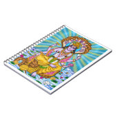 Lord Vishnu Notebook ノートブック (左側)