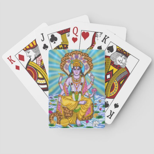 Lord Vishnu Playing Cards トランプ (裏面)