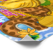 Lord Vishnu Poster ポスター (角)