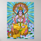 Lord Vishnu Poster ポスター (正面)
