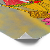 Lord Vishnu Poster ポスター (角)