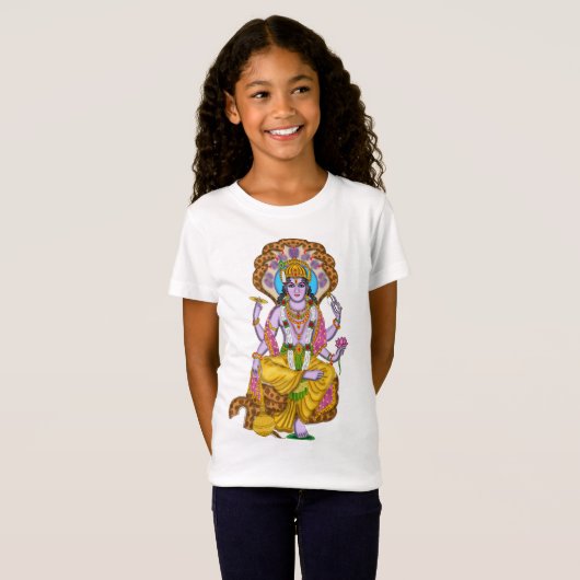 Lord Vishnu T-Shirt Tシャツ (正面フル)