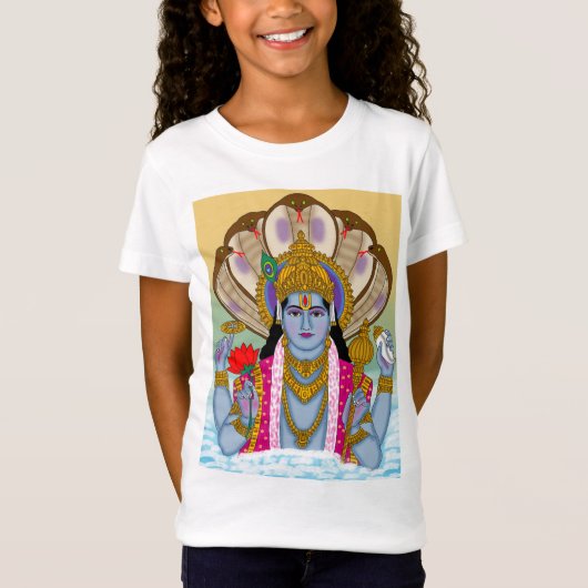 Lord Vishnu T-Shirt Tシャツ (正面)