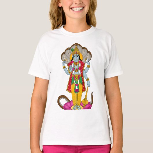 Lord Vishnu T-Shirts Tシャツ (正面)