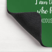 Lord Who Heals Dark Green Simple Christian マウスパッド (コーナー)