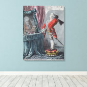 Lordly Elevation, pub. by Hannah Humphrey, 1802 キャンバスプリント (インサイチュ (ウッドフロア))