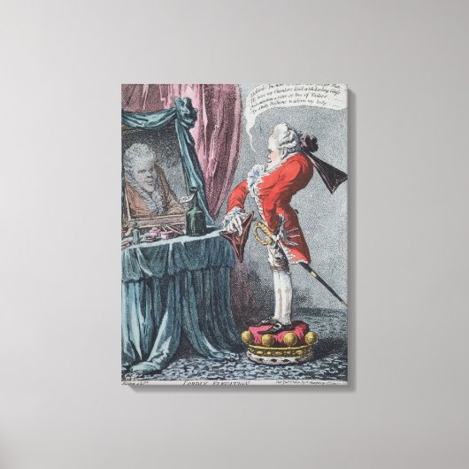 Lordly Elevation, pub. by Hannah Humphrey, 1802 キャンバスプリント (正面)