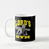 Lords Gym - 主の世界的な罪 コーヒーマグカップ (左)