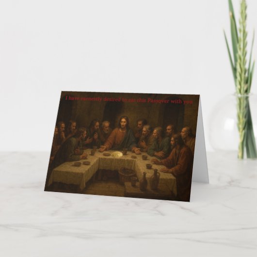 Lord's Supper: Christian Passover Card カード (正面)