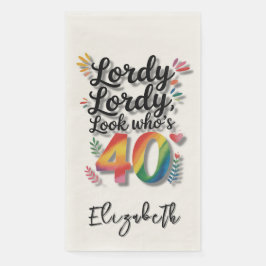 Lordy Lordy Look Who’s 40 Birthday Party