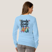 Lordy Lordy Look Who’s 40 Birthday Party  Tシャツ (裏面フル)