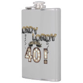 Lordy Lordy Look Who's 40誕生日・バルーン フラスク (左)