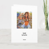 Lorelei by Lisa Iris Greeting Card カード (裏面)