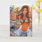 Lorelei by Lisa Iris Greeting Card カード (黄色い花)
