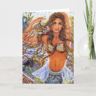 Lorelei by Lisa Iris Greeting Card カード