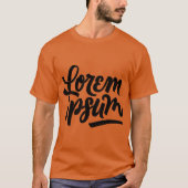 Lorem Ipsum フレンド Tシャツ (正面)