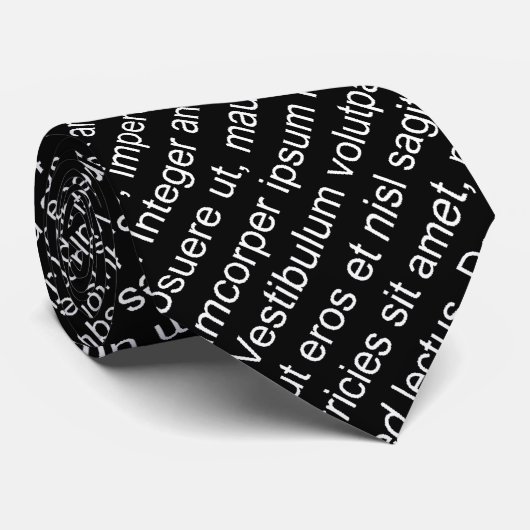 lorem ipsum Blindtext dummy text ネクタイ (ロール)