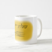 Lorentzの収縮 コーヒーマグカップ (正面右)