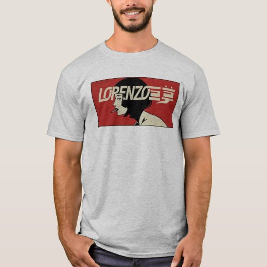 LORENZO:トーキョー・ノワール Tシャツ (正面)