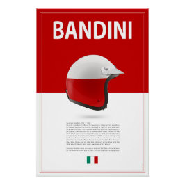 Lorenzo Bandini Helmet ポスター