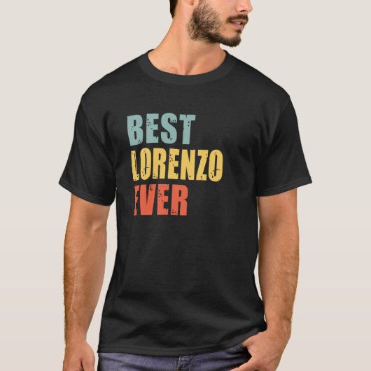 Lorenzo Best Ever Lorenzo Tシャツ (正面)