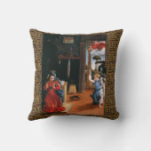 Lorenzo LottoによるRECANATI受胎告知 クッション (裏面)