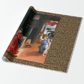 Lorenzo LottoによるRECANATI受胎告知 ラッピングペーパー (アンロールド)