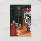 Lorenzo LottoによるRECANATI受胎告知 名刺 (裏面)