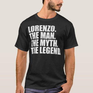 LorenzoLorenzo名Lorenzo与え名 Tシャツ