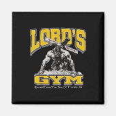 Lores Gym Benchが世界の罪を押す2 マグネット (正面)