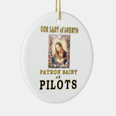 LORETOの私達の女性 セラミックオーナメント (右)