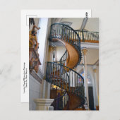 Lorettoのチャペルの奇跡的な階段、サンタフェ、NM ポストカード (正面/裏面)