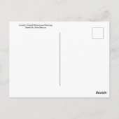 Lorettoのチャペルの奇跡的な階段、サンタフェ、NM ポストカード (裏面)