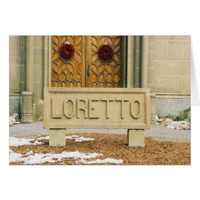 Lorettoのチャペル (正面横)