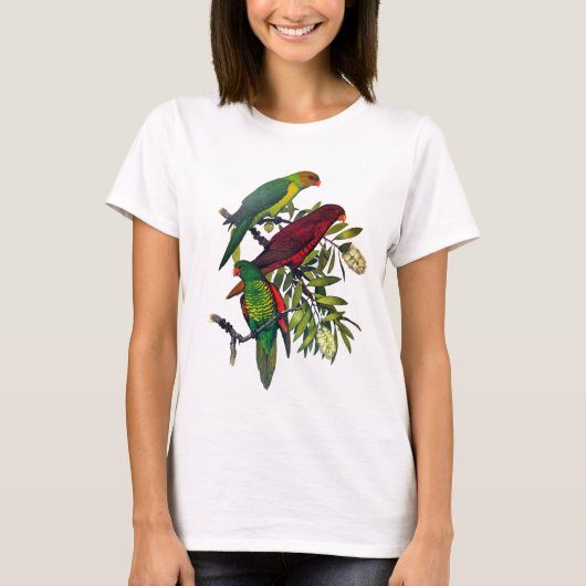 Loriesおよびlorikeets Tシャツ (正面)