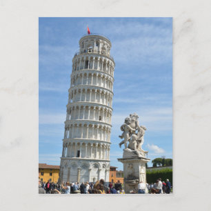 Loring tower and La Fontana dei Putti Pis像 ポストカード