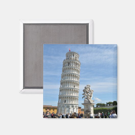 Loring tower and La Fontana dei Putti Pis像 マグネット (正面/裏面)