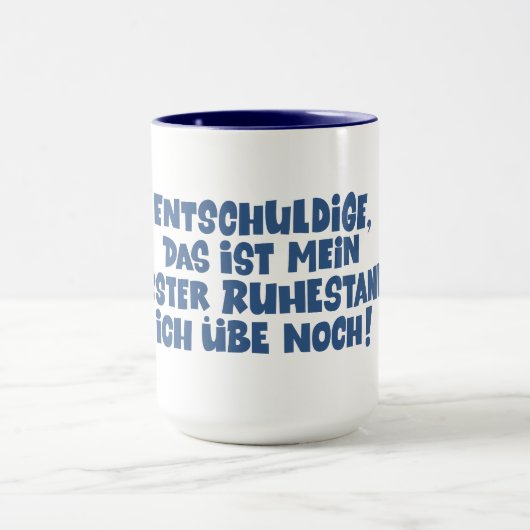 Loriot  - Pappa Ante Portas - Ruhestand   マグカップ (中央)
