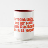 Loriot  - Pappa Ante Portas - Ruhestand  マグカップ (中央)