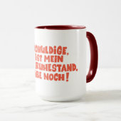 Loriot  - Pappa Ante Portas - Ruhestand  マグカップ (正面右)