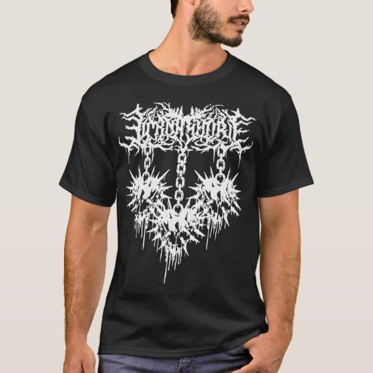 Lorna Shore - Spiked Heart Tシャツ (正面)