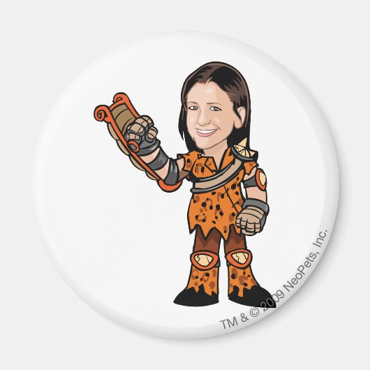 LornaDesaparowティラニアのスタッフプレーヤー マグネット (正面)