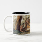 Loroの住民、新しいオランダは、「Lからの60をめっきします ツートーンマグカップ (左)