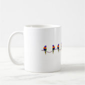 Lorra Lorra Lorikeets コーヒーマグカップ (左)