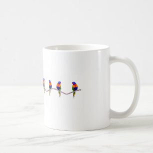 Lorra Lorra Lorikeets コーヒーマグカップ