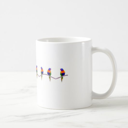 Lorra Lorra Lorikeets コーヒーマグカップ (右)