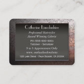 Lorraynnaのフランスのなバロック式のサロン 名刺 (裏面)