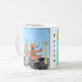 Losのhombresはser masのperfectosのque el SOLをnot puede コーヒーマグカップ (正面左)