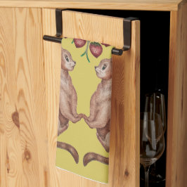 Los amantes de frutillas Camiseta キッチンタオル